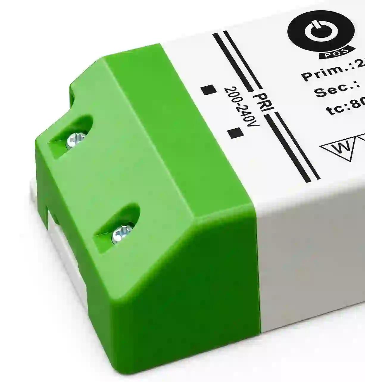 Výkonová rezerva nábytkového LED zdroje 12V 180W s účinností 92 procent a doporučeným  trvalým zatížením 144W